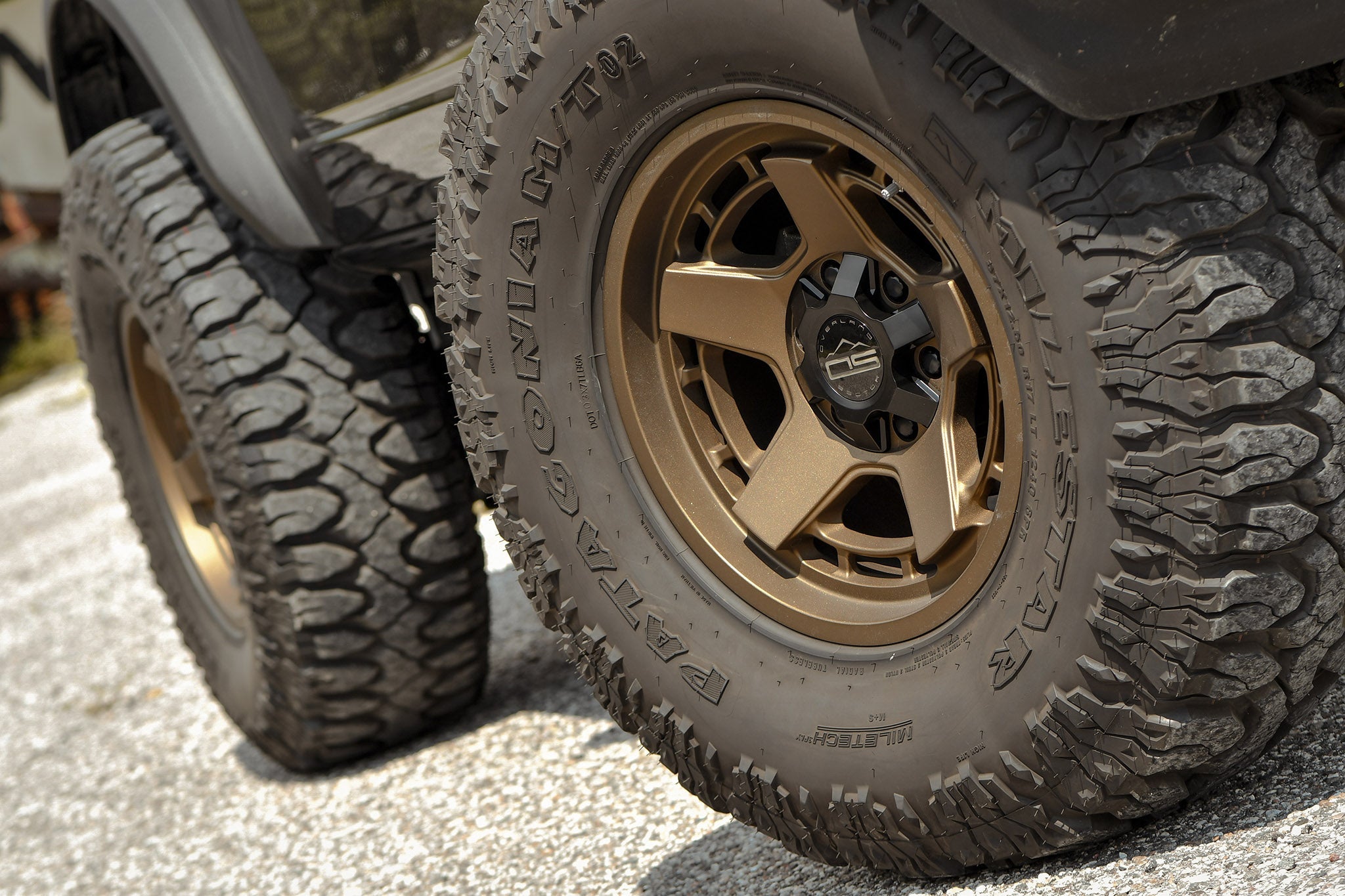 Overland Sector Atlas 17x9 +0 5x139.7/5x150mm 110.1mm Satin Textured Bronze