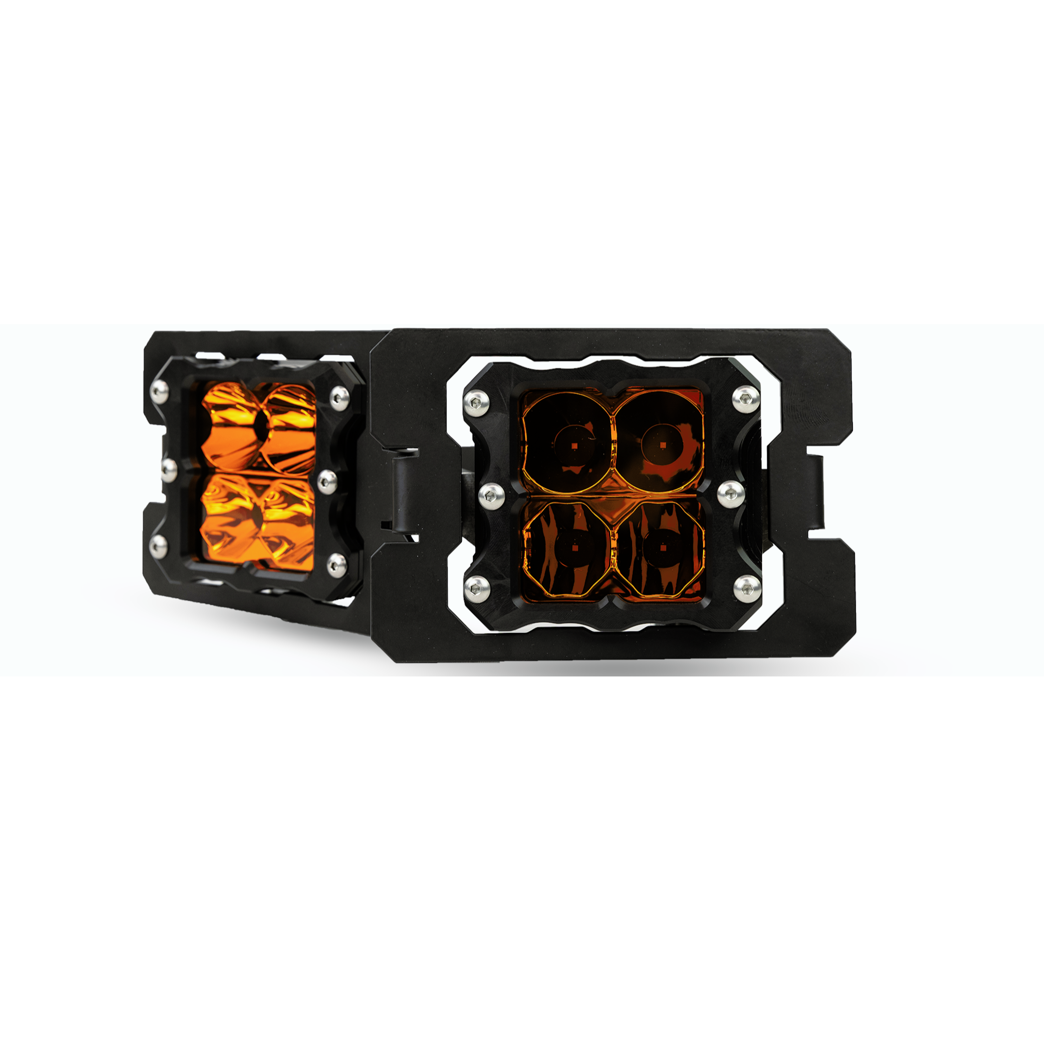 amber ford f-350 led fog light kit for newest generations