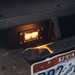 heretics flush mount amber ba-2 mounted on a bumper