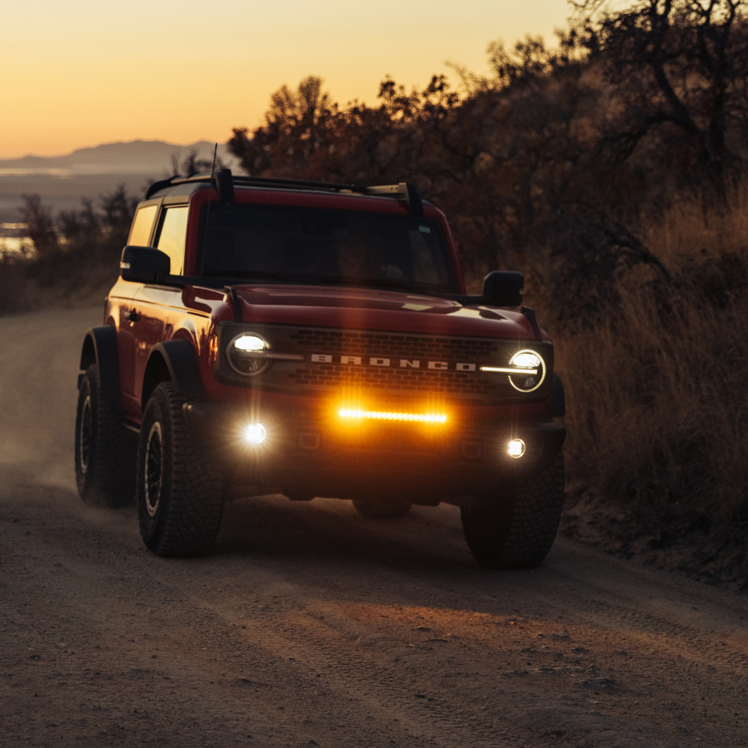 Ford Bronco (2021+) - 20" LED Capable Bumper Light Bar