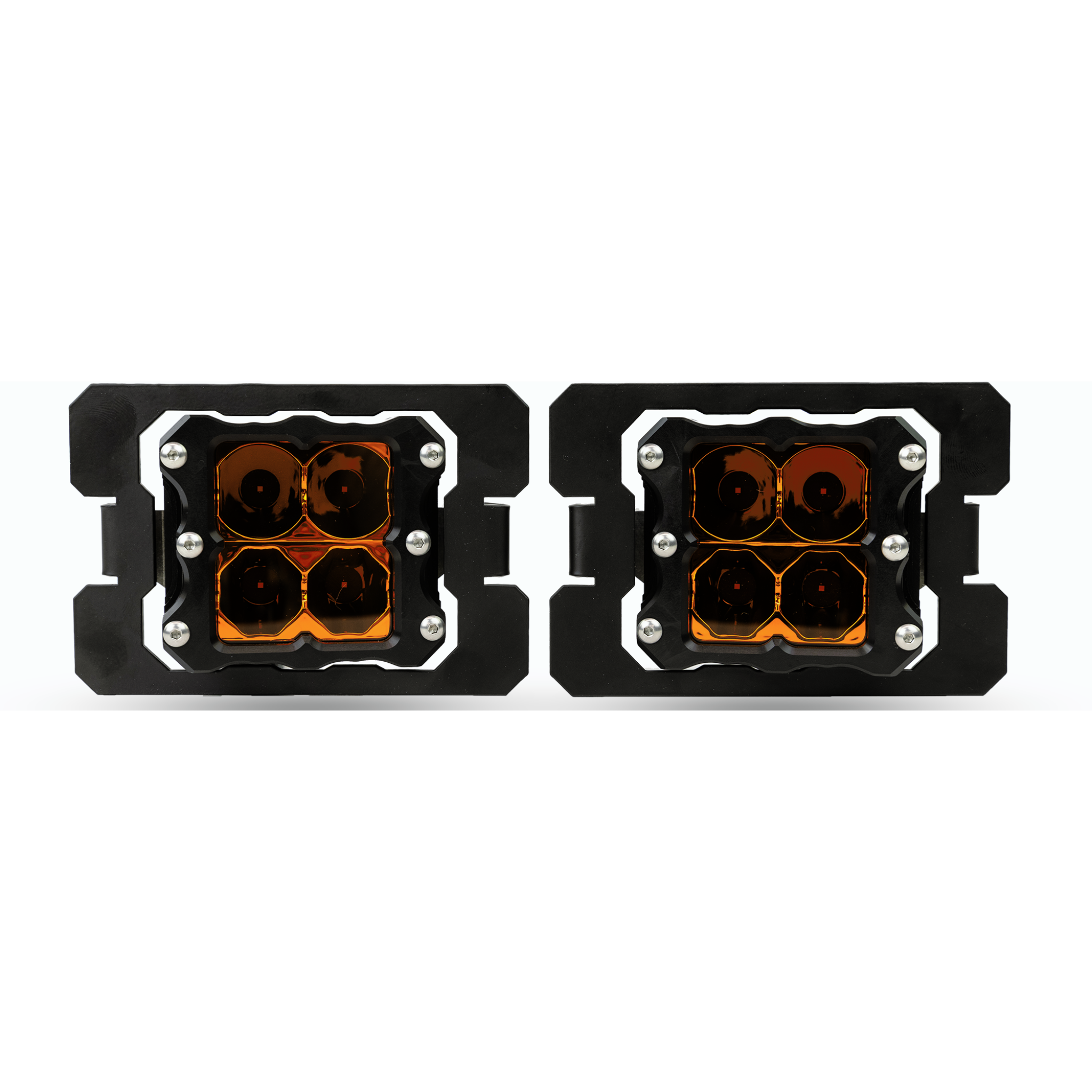 amber ford f-350 led fog light kit for newest generations