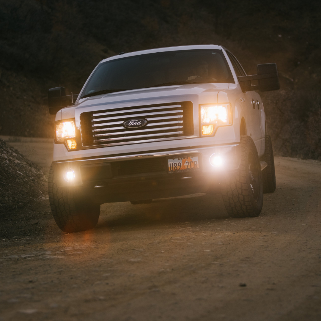 clear ford f150 led fog light kit