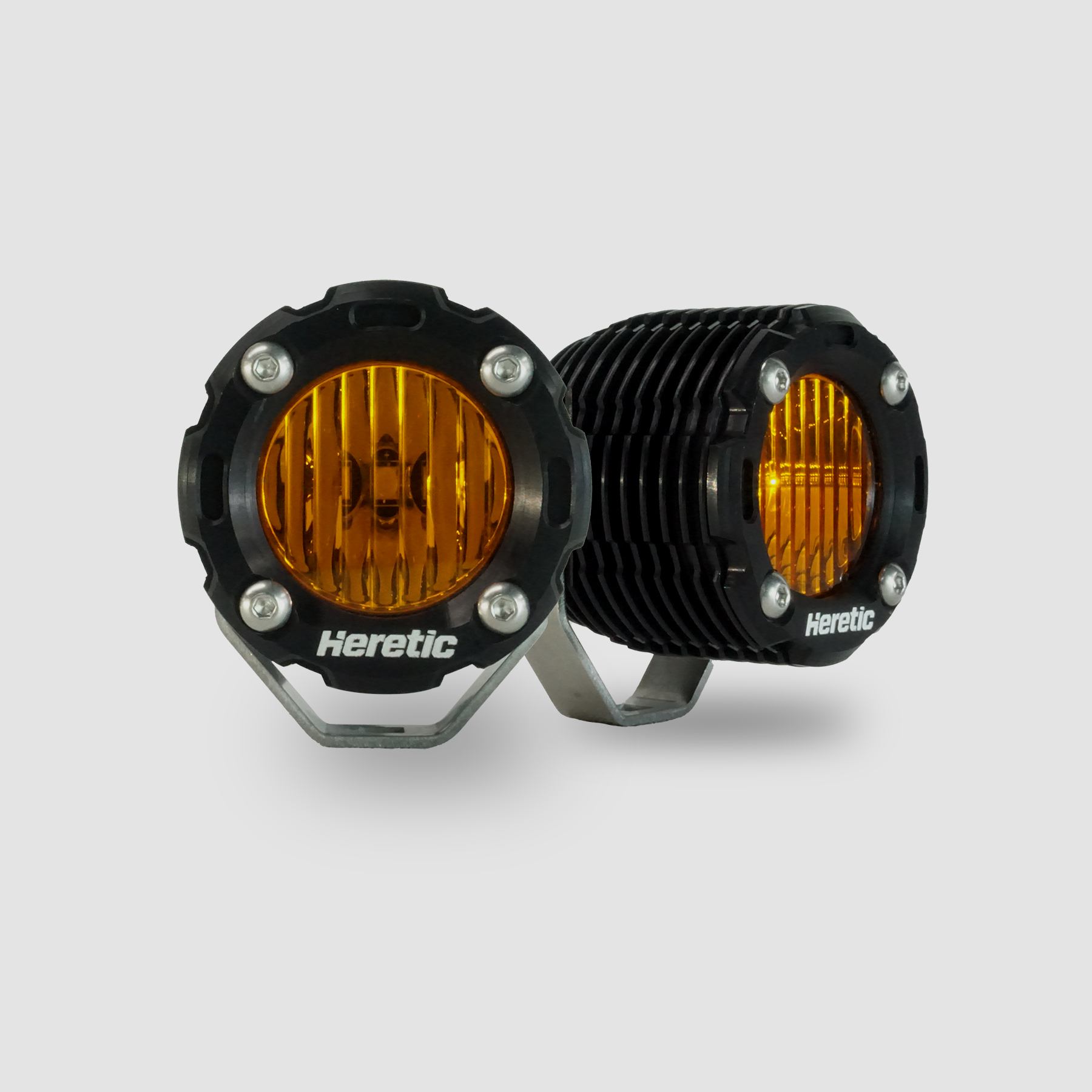 BA-1R Amber LED Pod Light Pair Pack