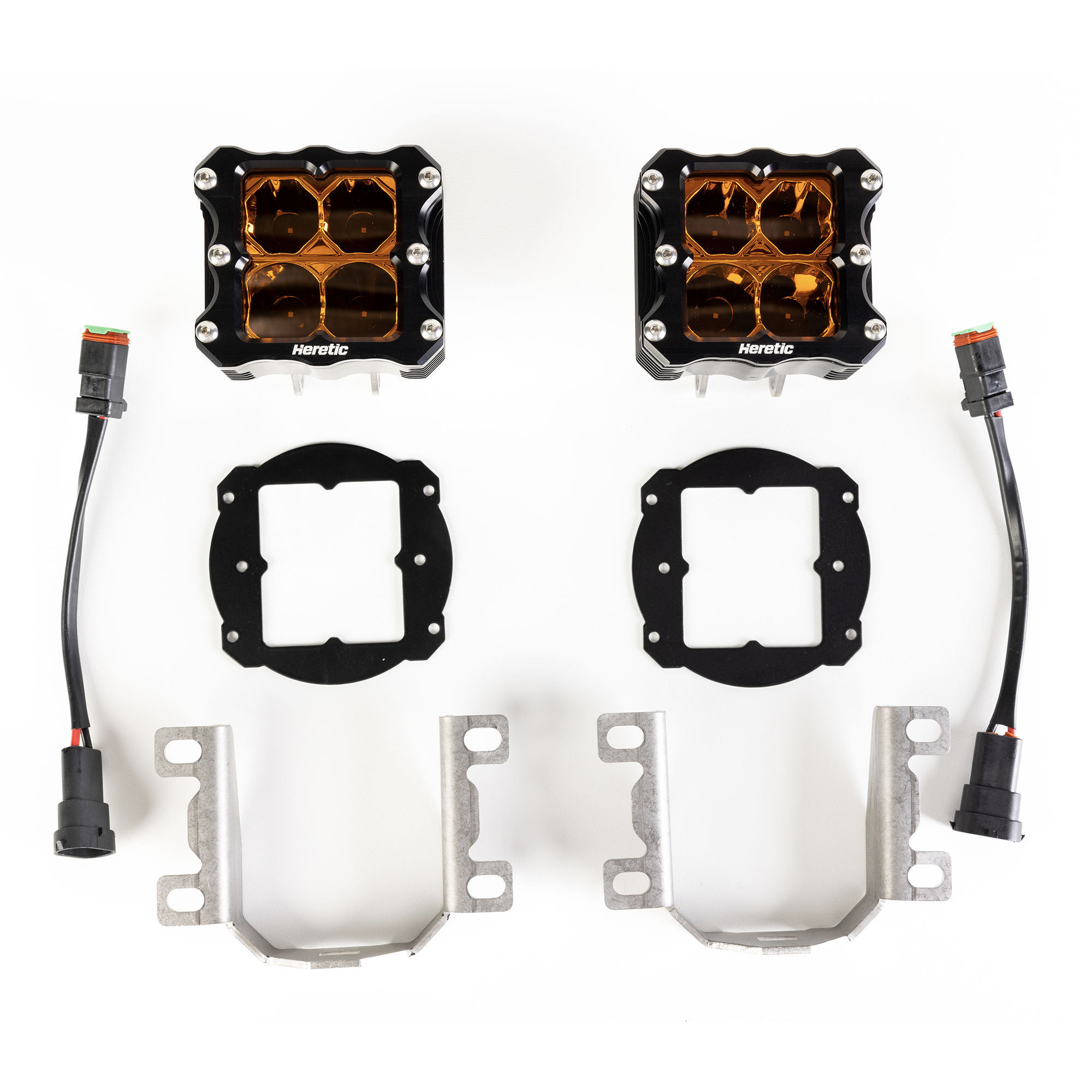 Subaru Crosstrek ('13-'20) and Outback ('10-'12) Fog Light Kit - Amber Lens