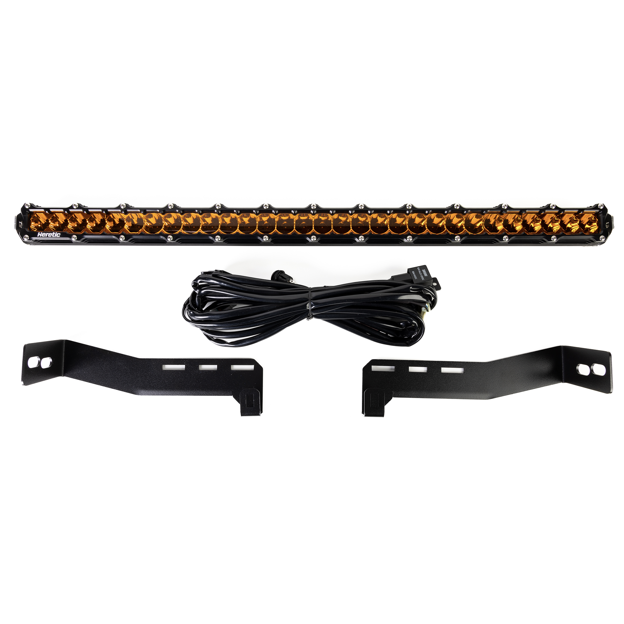 Toyota 4Runner - Behind The Grille - 30 Inch Light Bar - Amber Lens