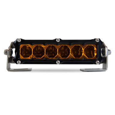 studio picture of heretics amber 6 inch led light bar