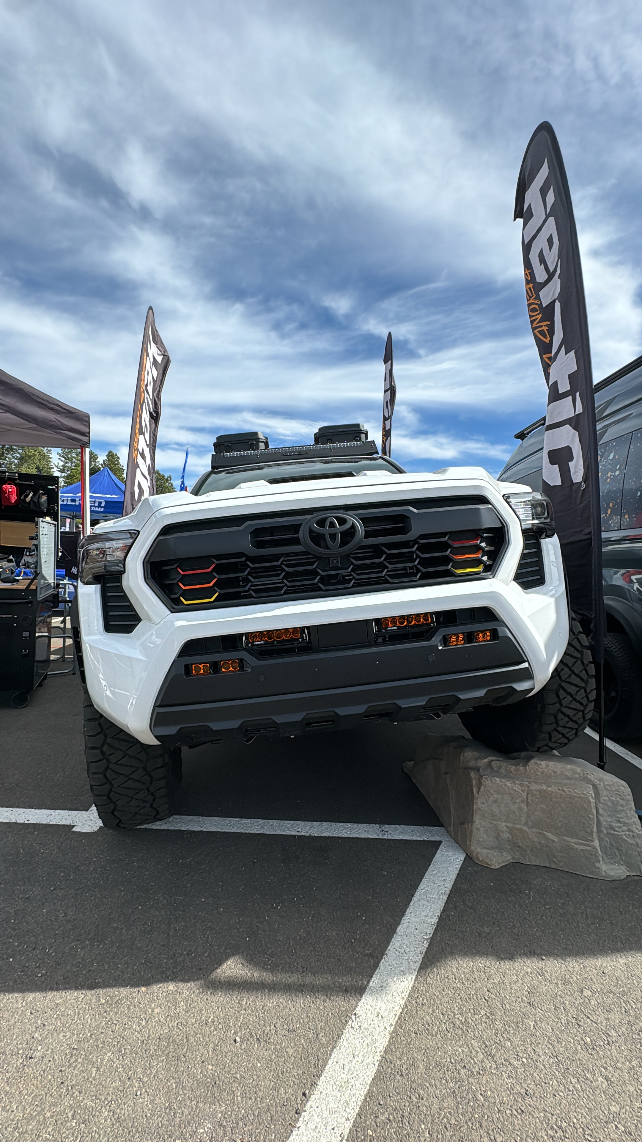 4th Gen Toyota Tacoma (2024+) LED Fog Light Kit - Amber Lens (series 11)