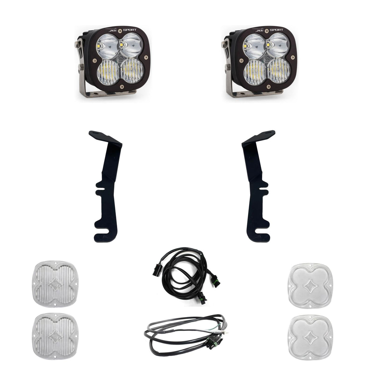 Ram 1500 TRX 21-On XL Sport A-Pillar Kit Baja Designs — Excursion Warehouse