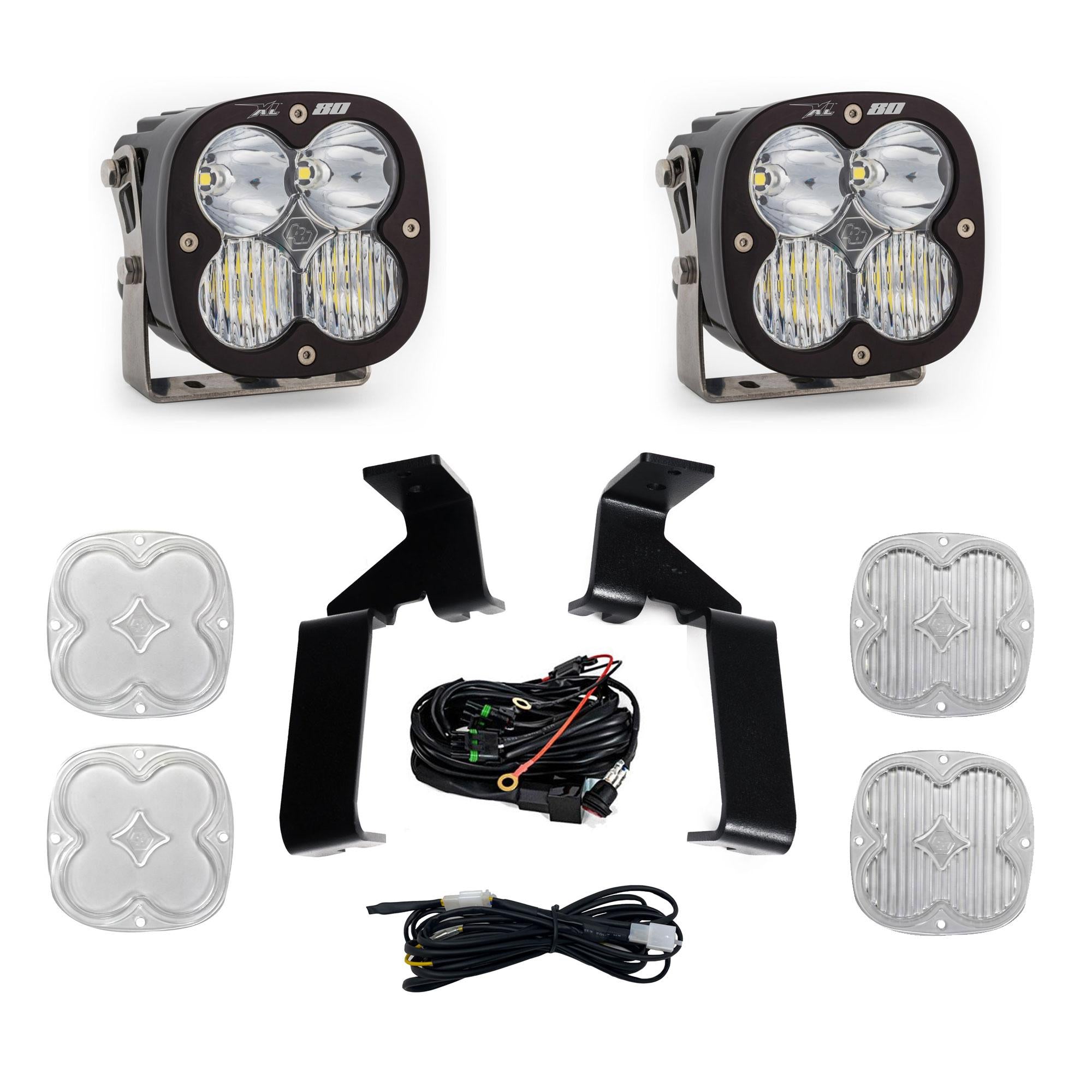XL 80 A-Pillar Kit fits 21 Ford Raptor Baja Designs
