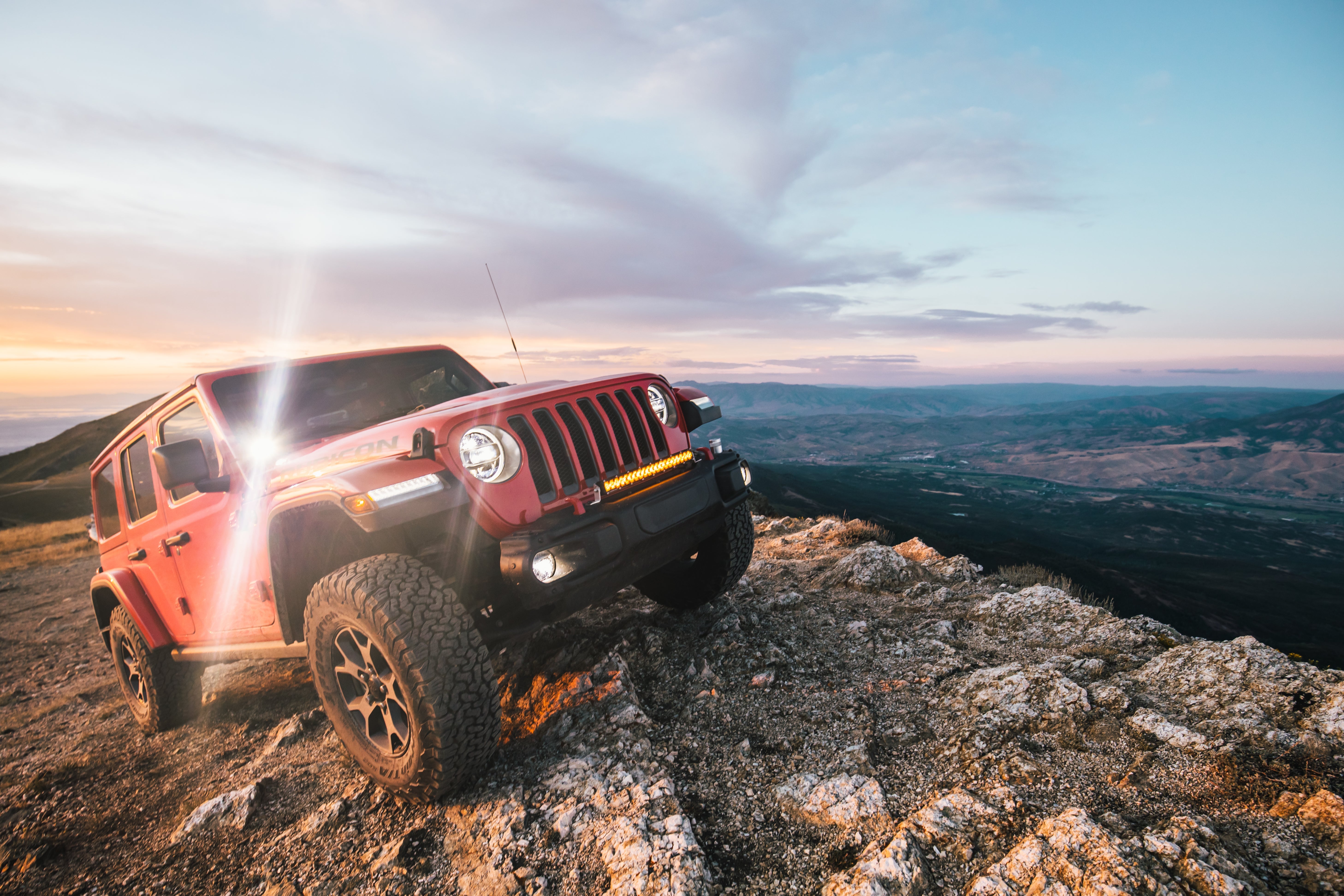 Jeep Wrangler Rubicon LED Fog Light Kit (2018-2020) - Steel Bumper