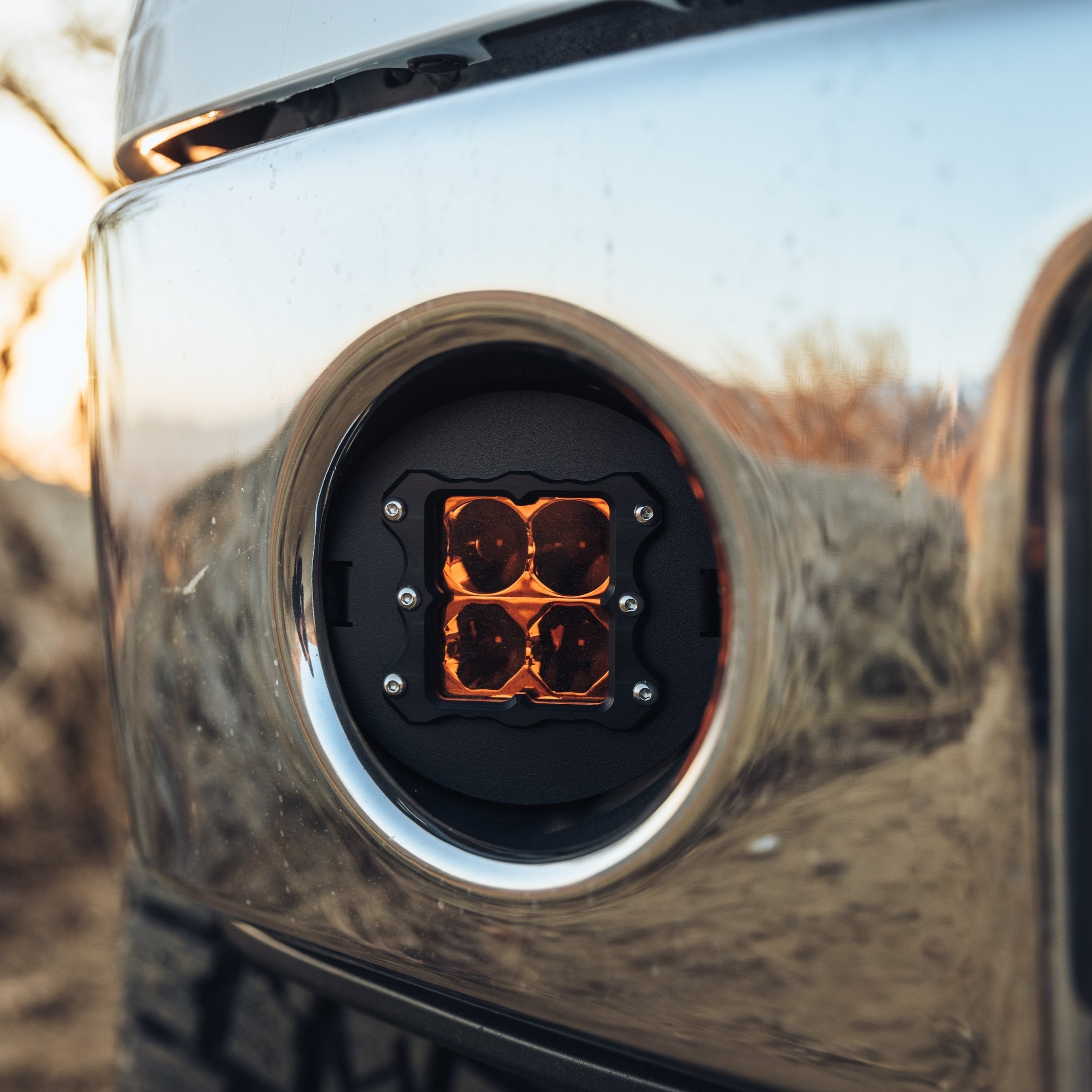 Ford F150 Fog Light Kit - Amber Lens - 2006-2014