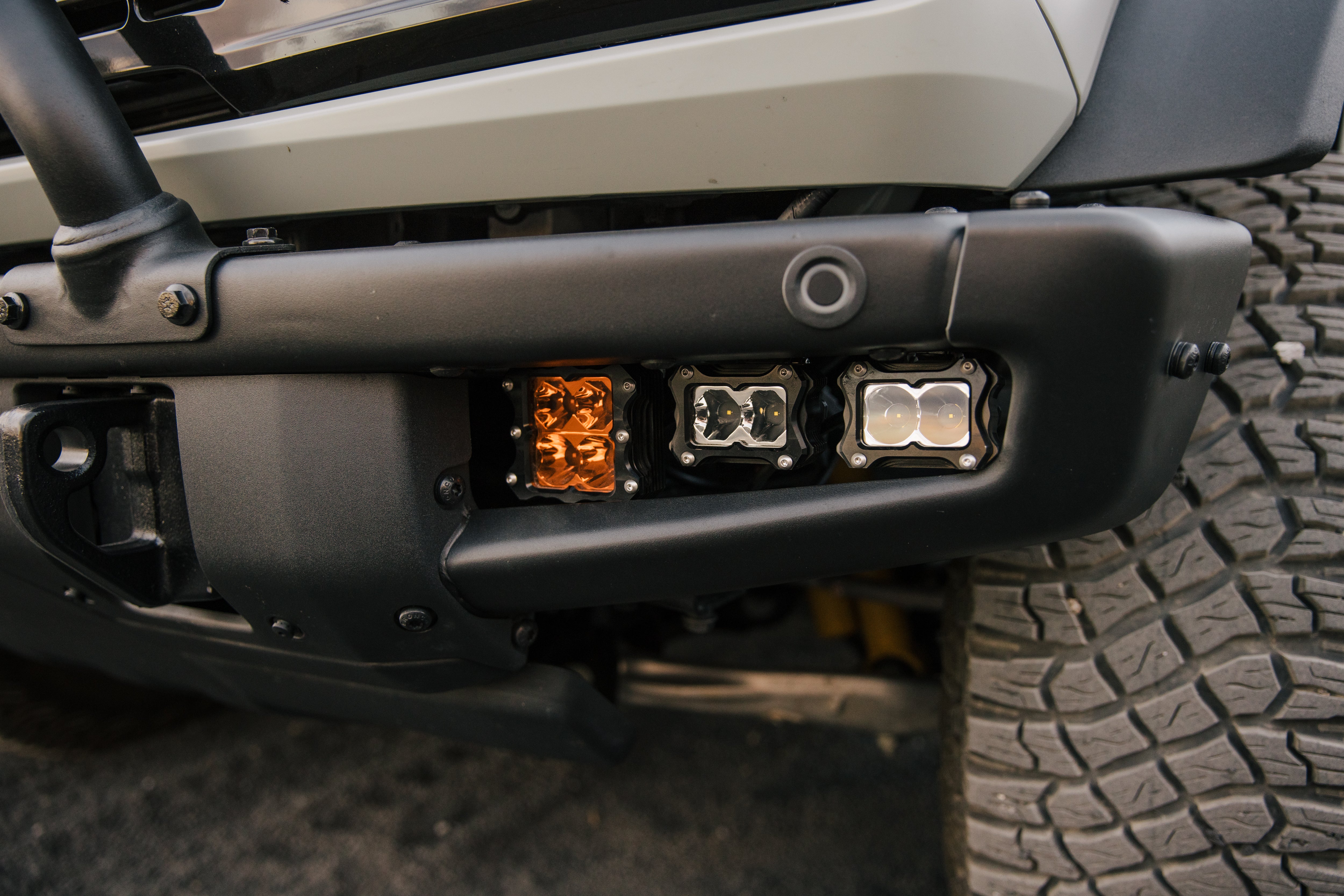 Ford Bronco  - LED Modular Bumper Fog Light Kit