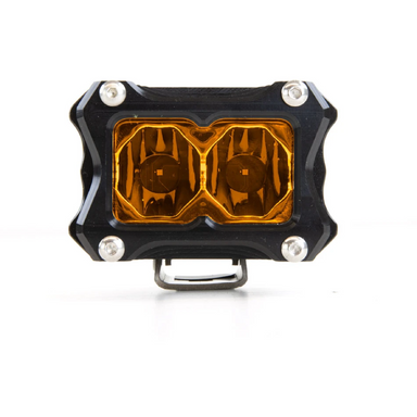 studio picture of heretics ba-2 pod light in amber