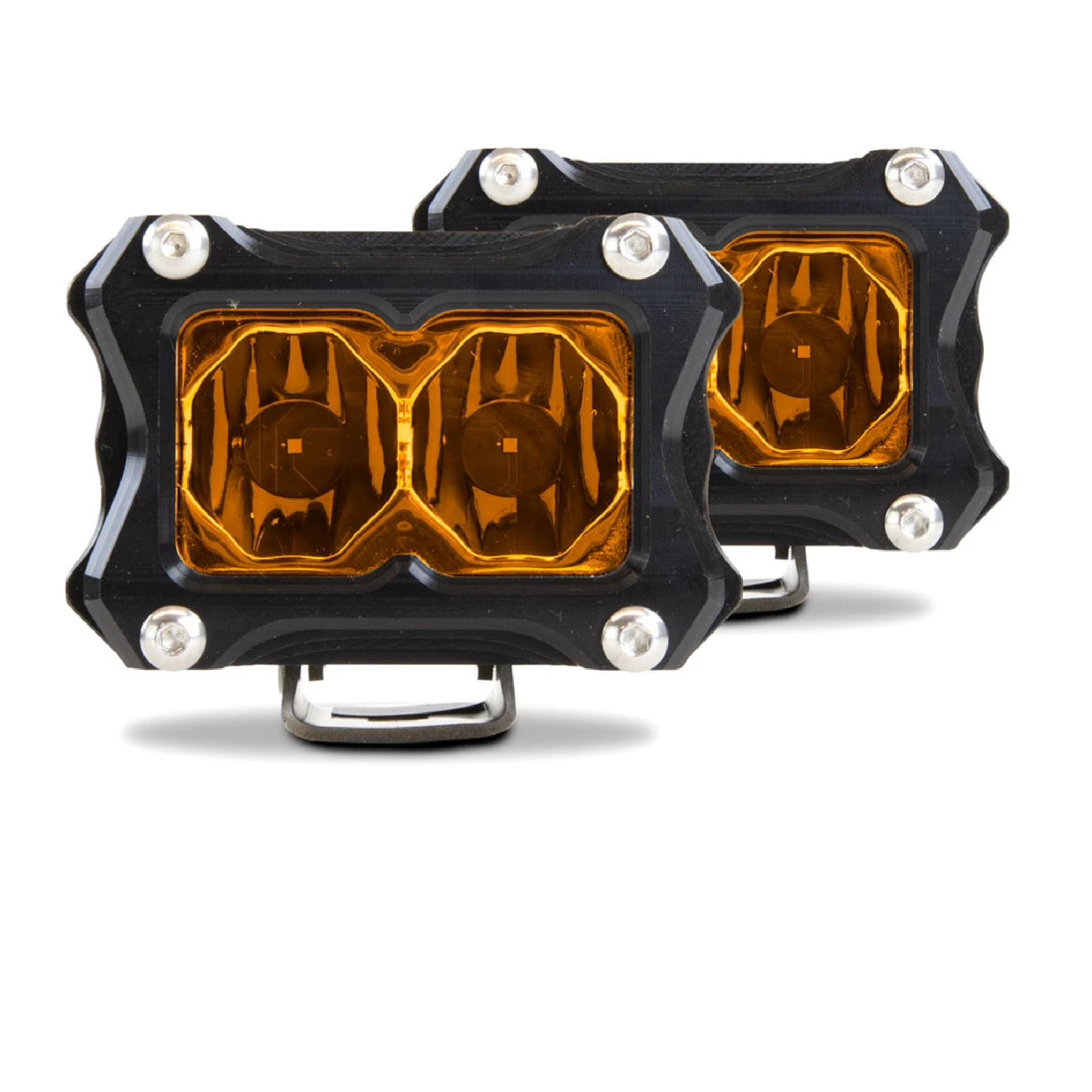 BA-2 Amber LED Pod Light - 2 Pack