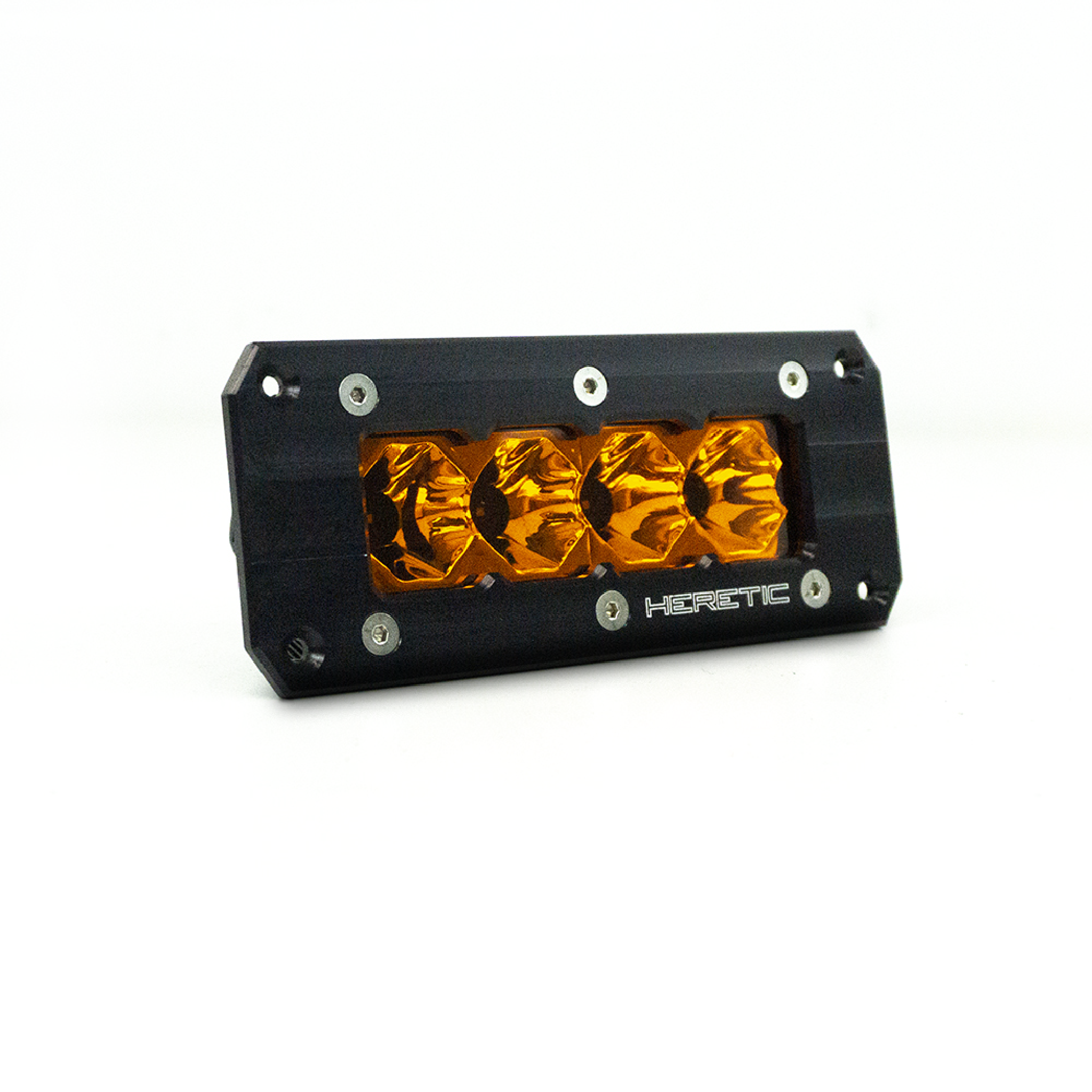 BA-4 Flush Mount Amber LED Pod Light