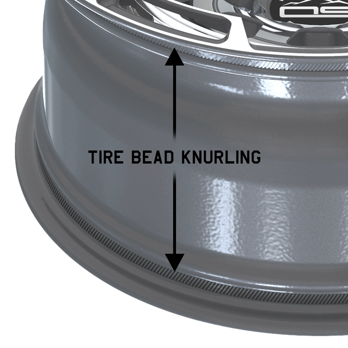Overland Sector Badlander Forged 17x9 -35 6x139.7mm 106.1mm Gloss Gun Metal Machined Face