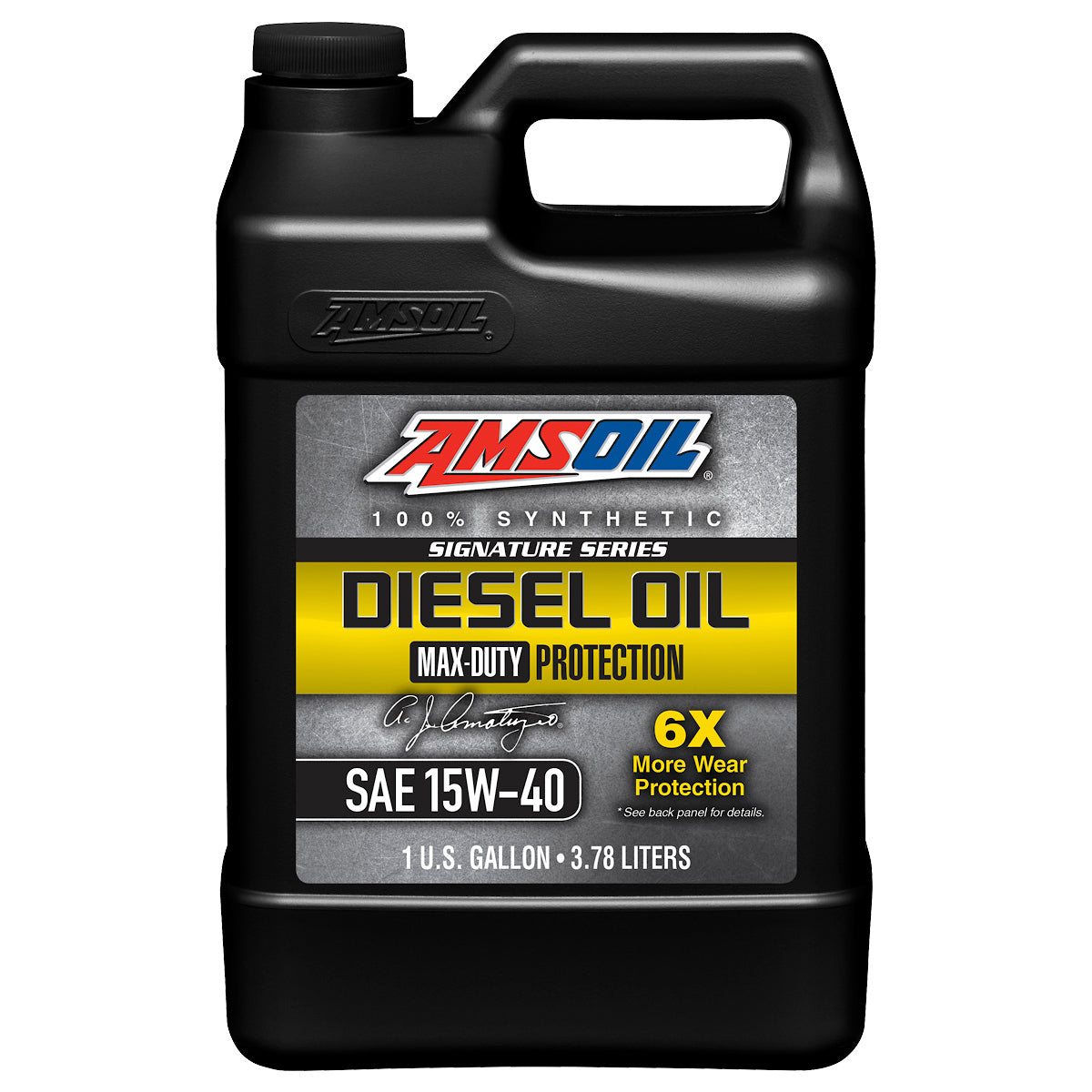 AMSOIL Signature Series 15W-40 100% Synthetic Max-Duty Diesel Oil