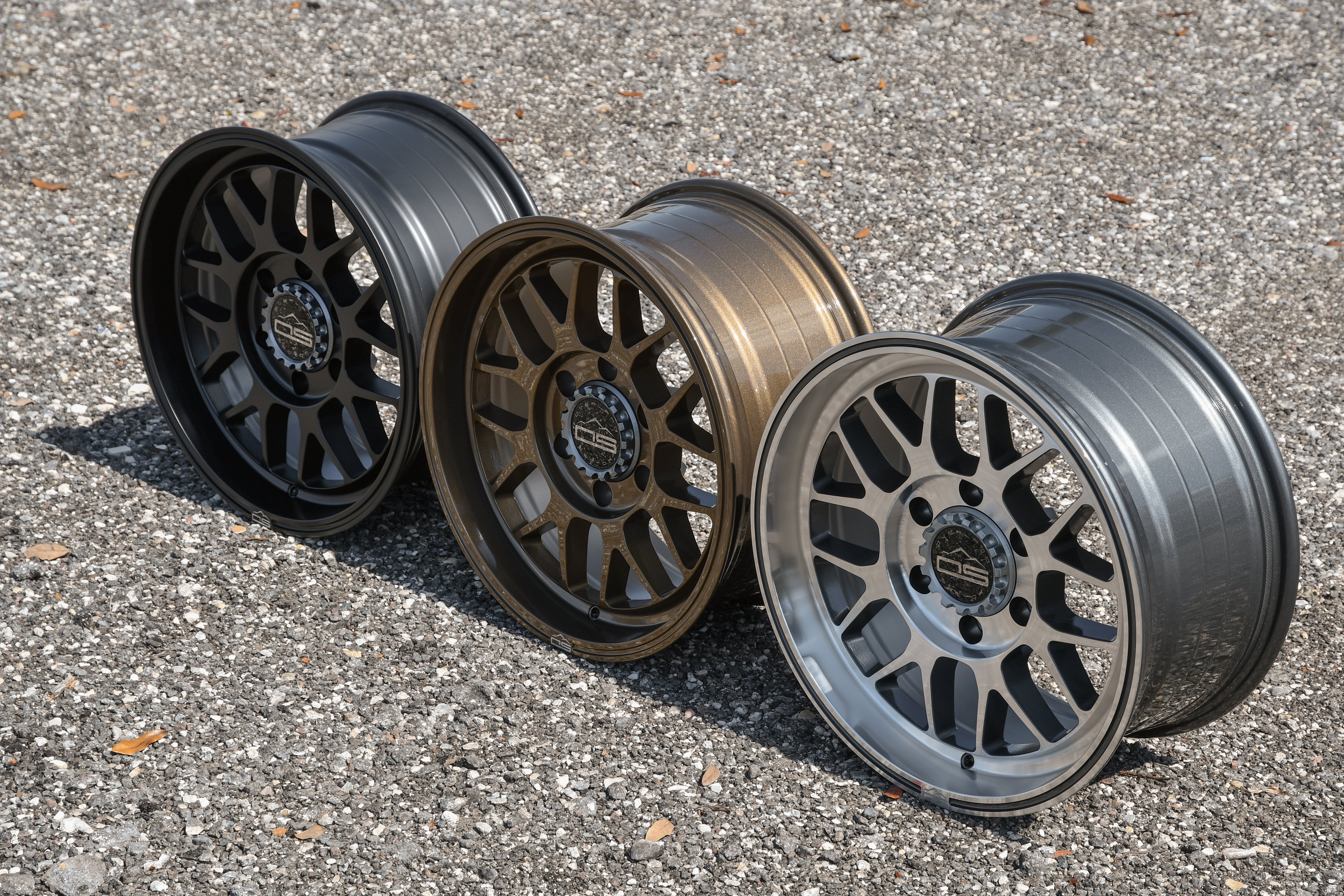 Overland Sector Hyperdrive Flow Formed 17x8.5 +25 5x108/5x114.3 73.1mm All Satin Black