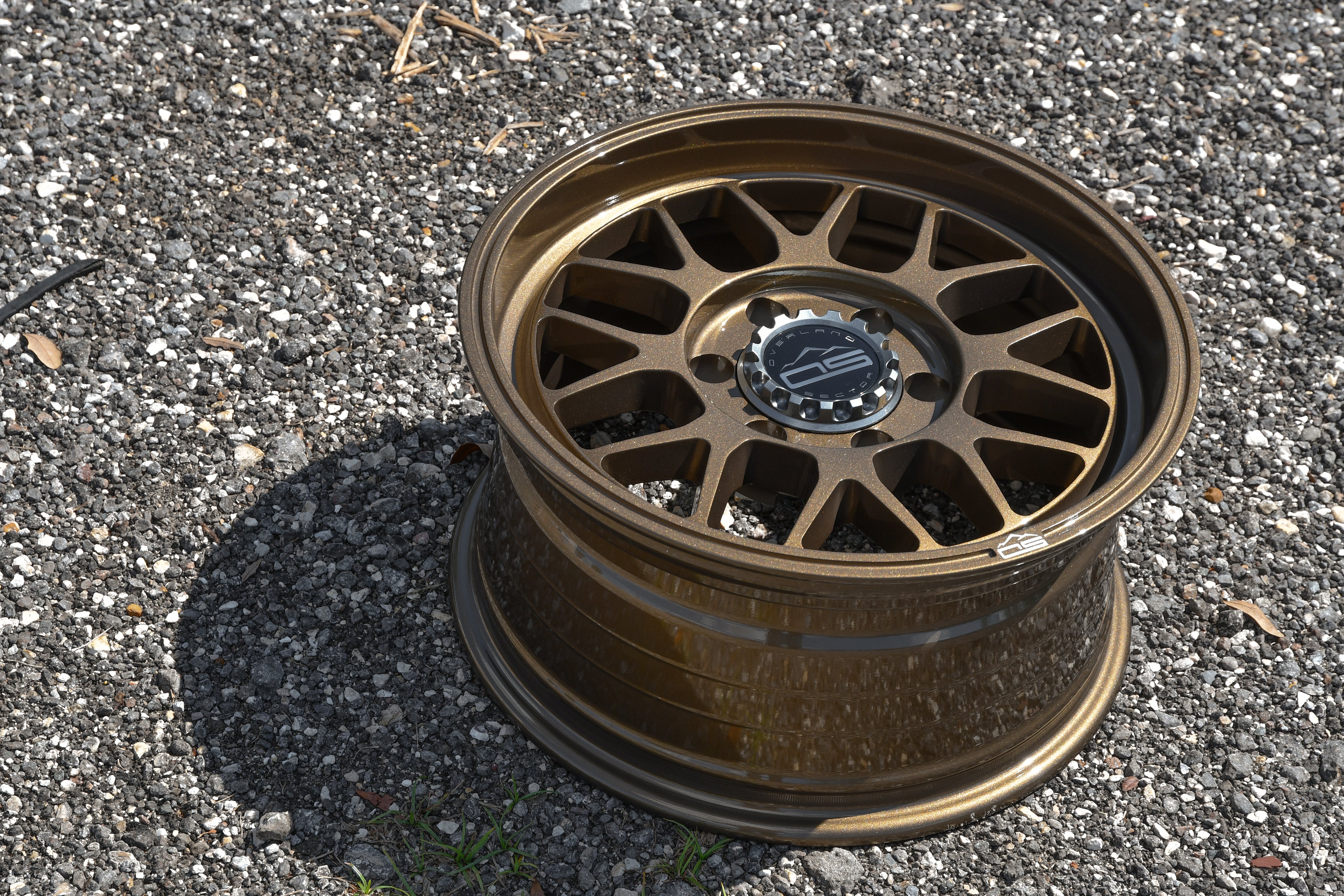 Overland Sector Hyperdrive Flow Formed 17x8.5 +25 6x139.7 106.1mm All Gloss Bronze
