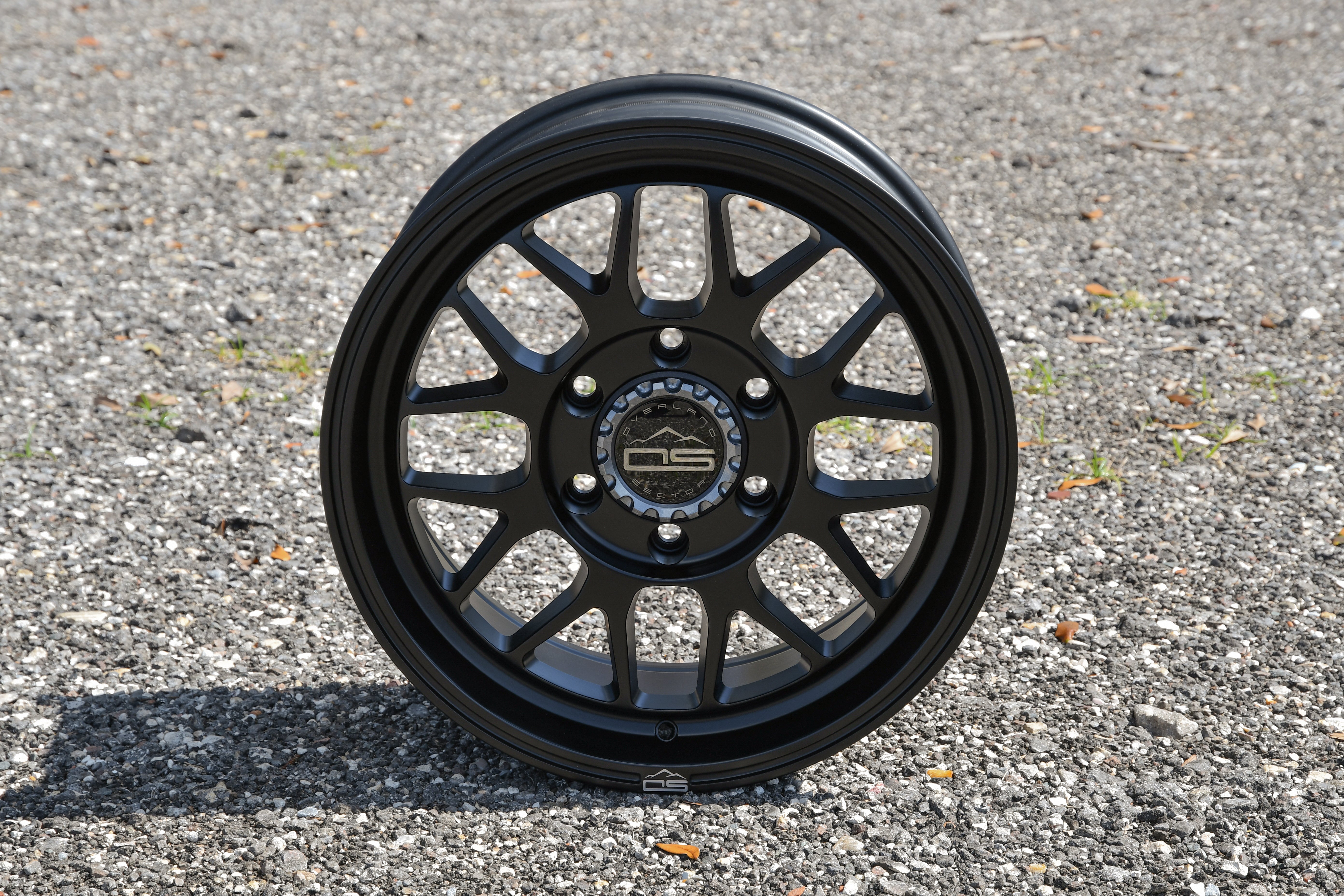 Overland Sector Hyperdrive Flow Formed 17x8.5 +25 5x108/5x114.3 73.1mm All Satin Black