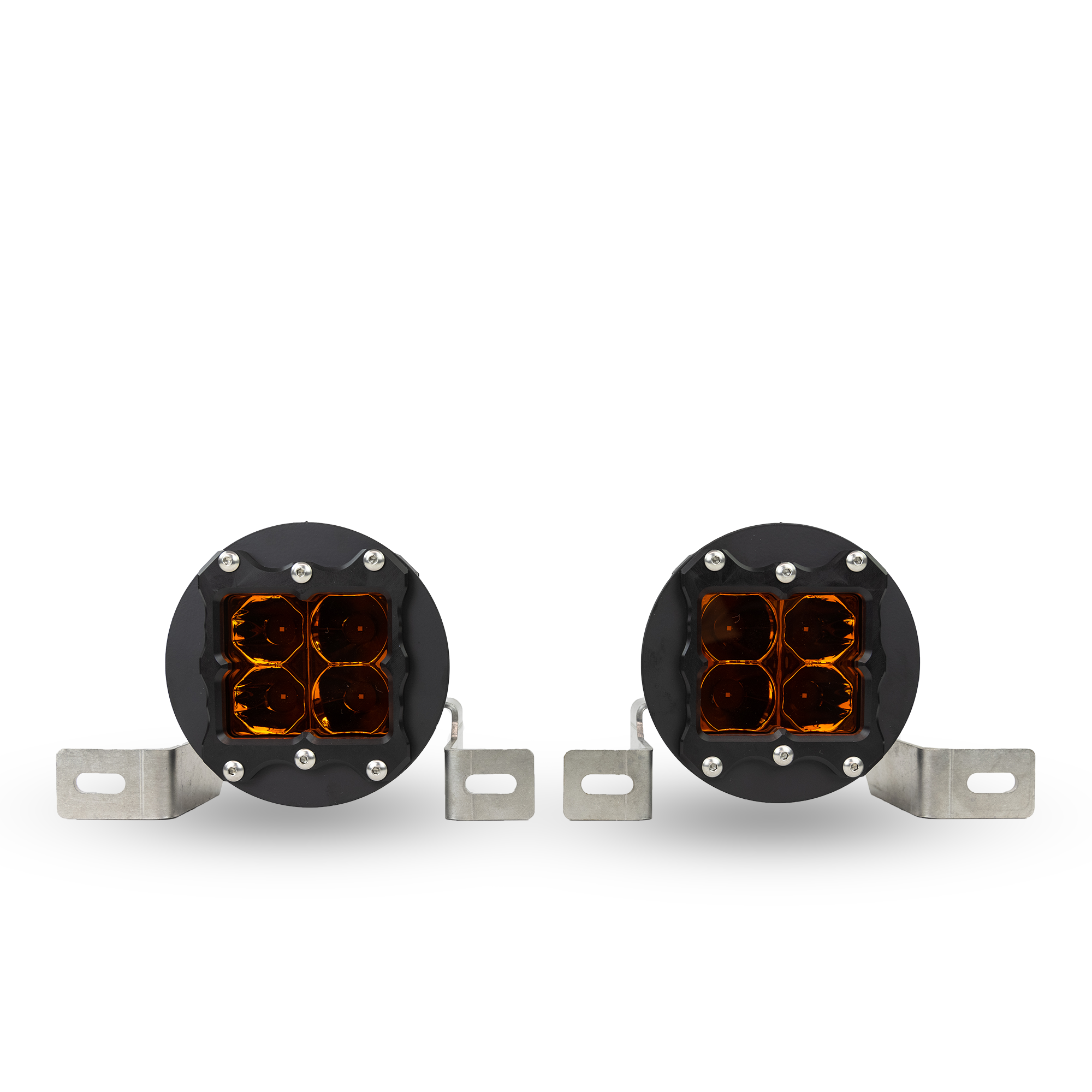 Jeep Gladiator Rubicon LED Fog Light Kit (2018+) - Steel Bumper