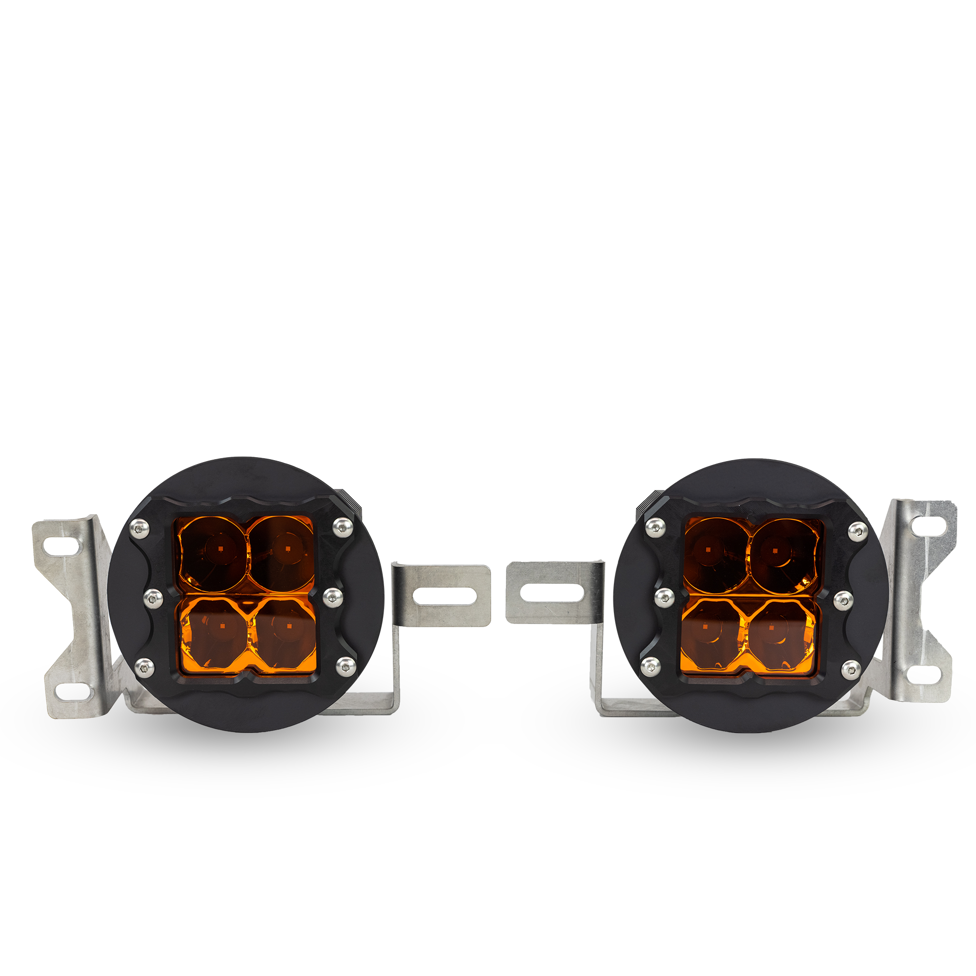 Jeep Wrangler Sport LED Fog Light Kit (2018-2021) - Plastic Bumper